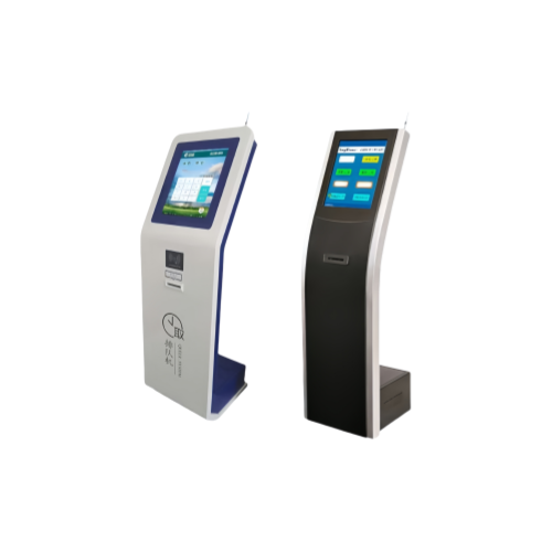 touch screen queuing machine
